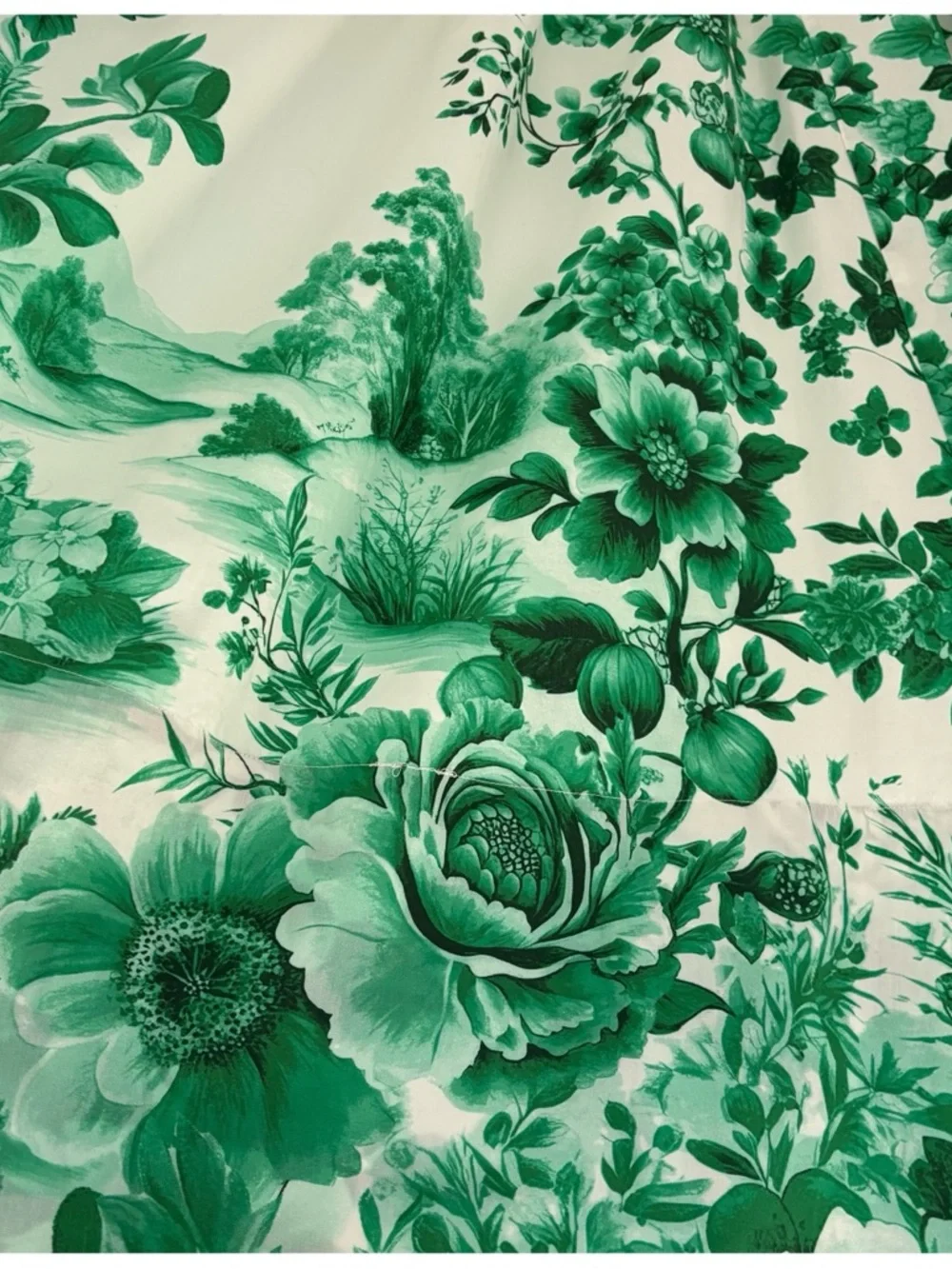 NEW Anthropologie Maeve The Jacie Poplin A-Line Floral Scenic Maxi Skirt, S - Picture 8 of 14